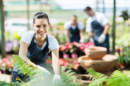 Final steps in a garden maintenance complaint resolution